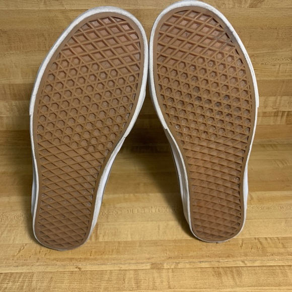 Vans SK8 Hi Canvas High Tops Gray/White Size 11 - Picture 6 of 7